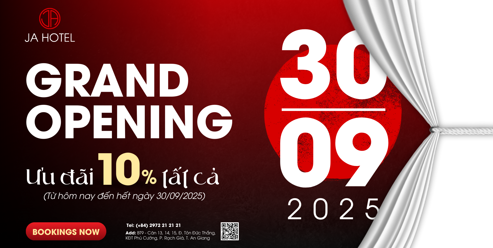 KHAI TRƯƠNG JA HOTEL – MỘT TÁC PHẨM NGHỆ THUẬT GIỮA LÒNG RẠCH GIÁ