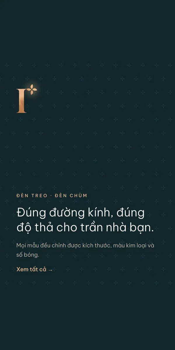 Đèn treo |  Đèn chùm