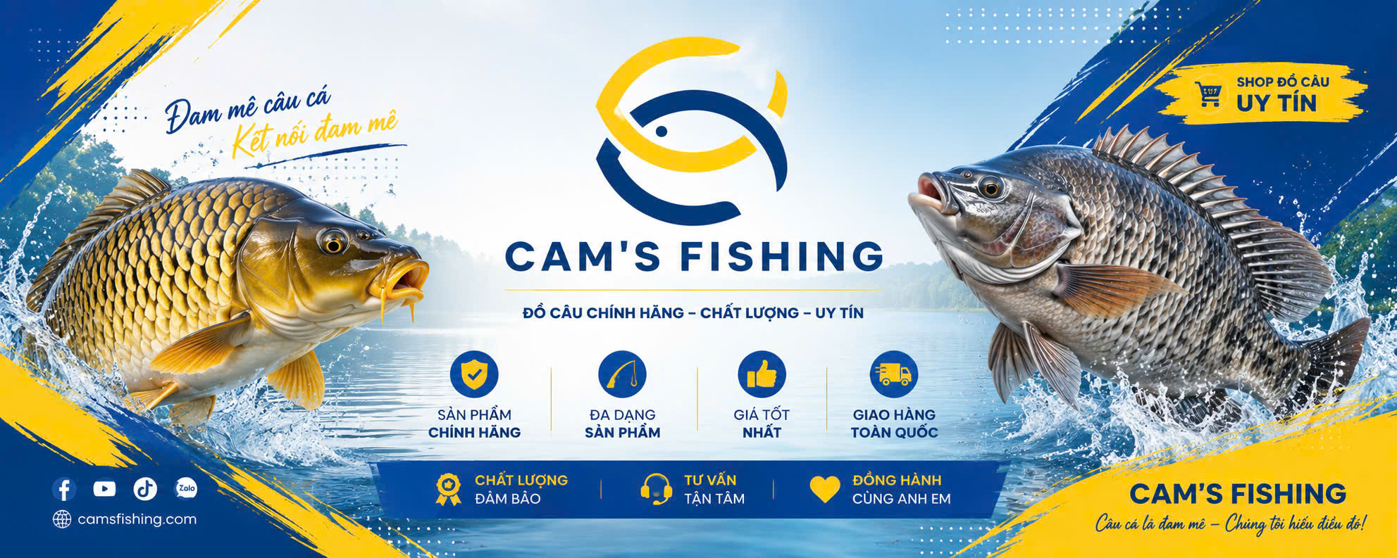 CAM'S FISHING  - Trang chủ