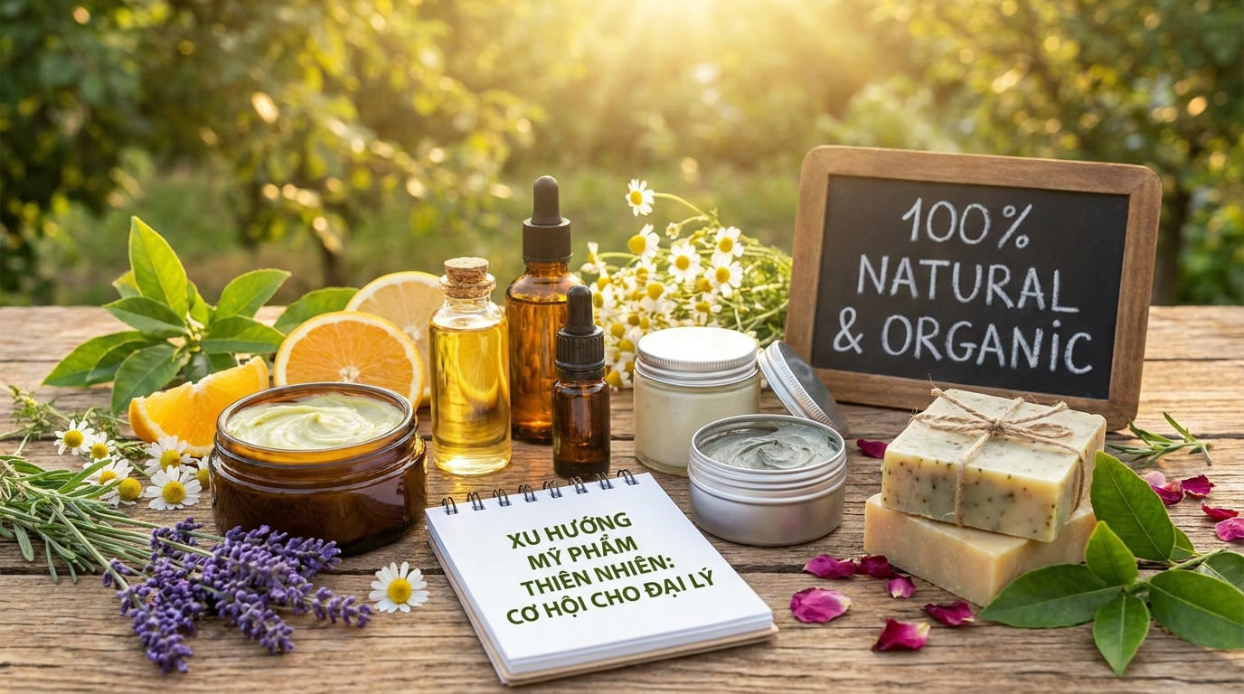 Sức Hút Của Mỹ Phẩm Thiên Nhiên: Xu Hướng Không Thể Bỏ Qua Cho Các Đại Lý