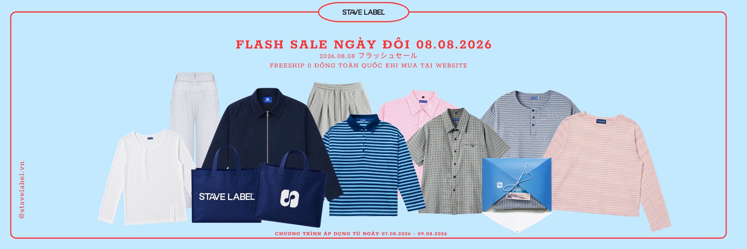 Flash Sale Ngày Đôi 8.8 chính thức khởi động! Nhập mã giảm ngay đến 50K cho đơn từ 349K, freeship 0đ toàn quốc. Ưu đãi độc quyền tại website, số lượng có hạn.