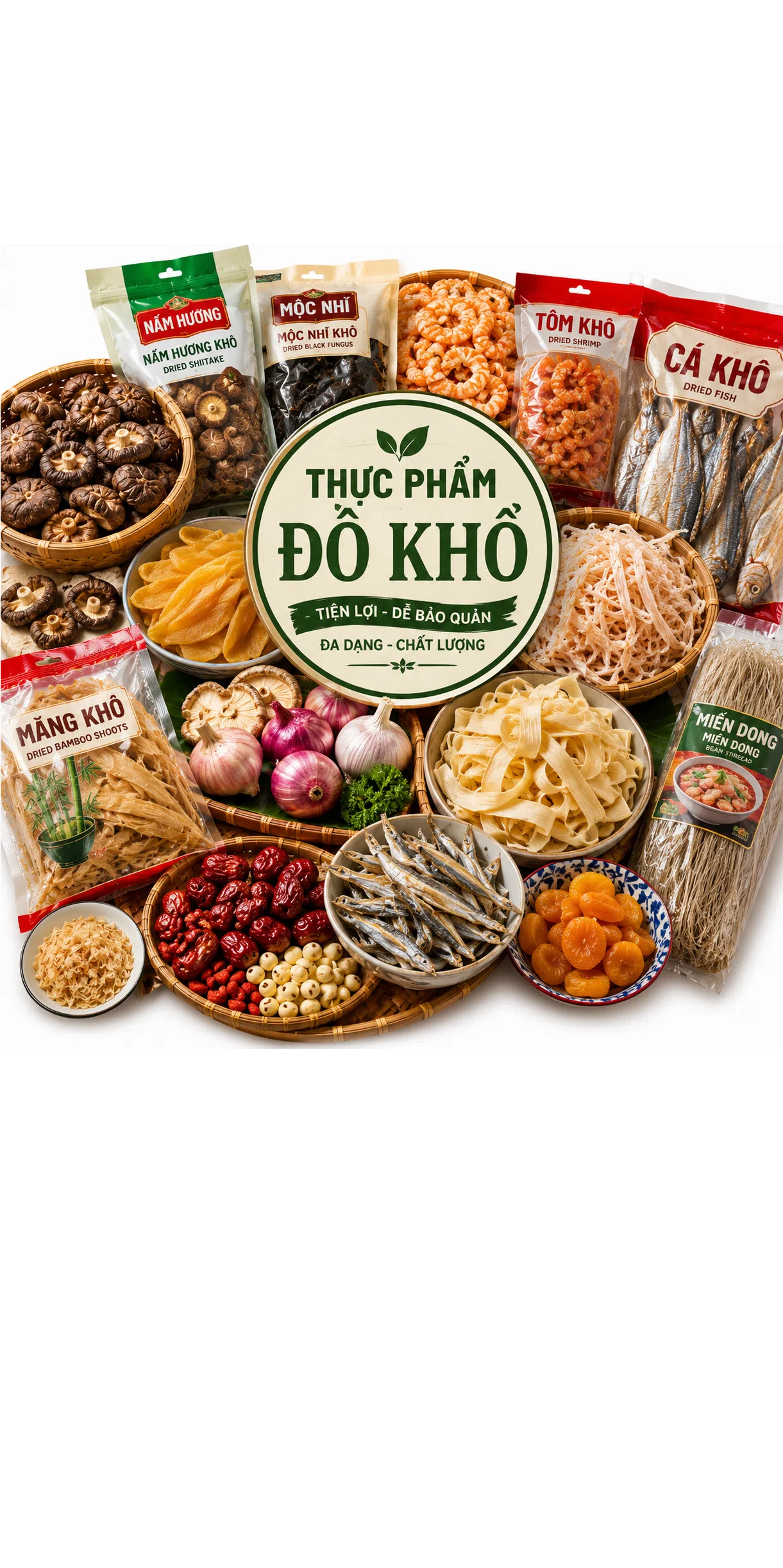 THỰC PHẨM ĐỒ KHÔ