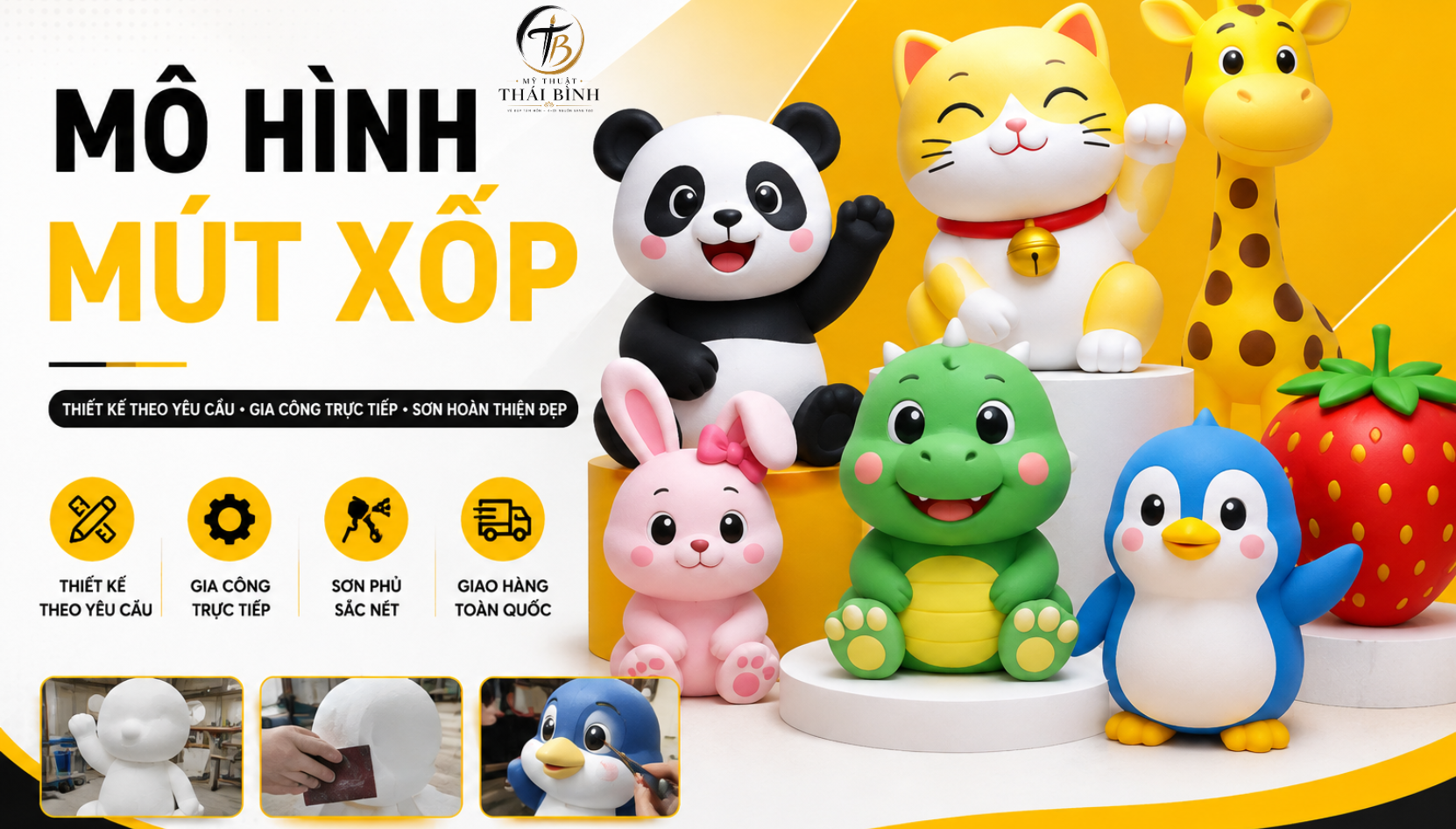 Đặt Mô Hình Mút Xốp Ở Đâu Đẹp, Uy Tín, Giá Rẻ Tại Xưởng 2026?